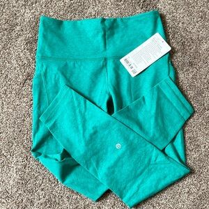 NWT Lululemon Wunder Train HR Tight 25” *Pockets